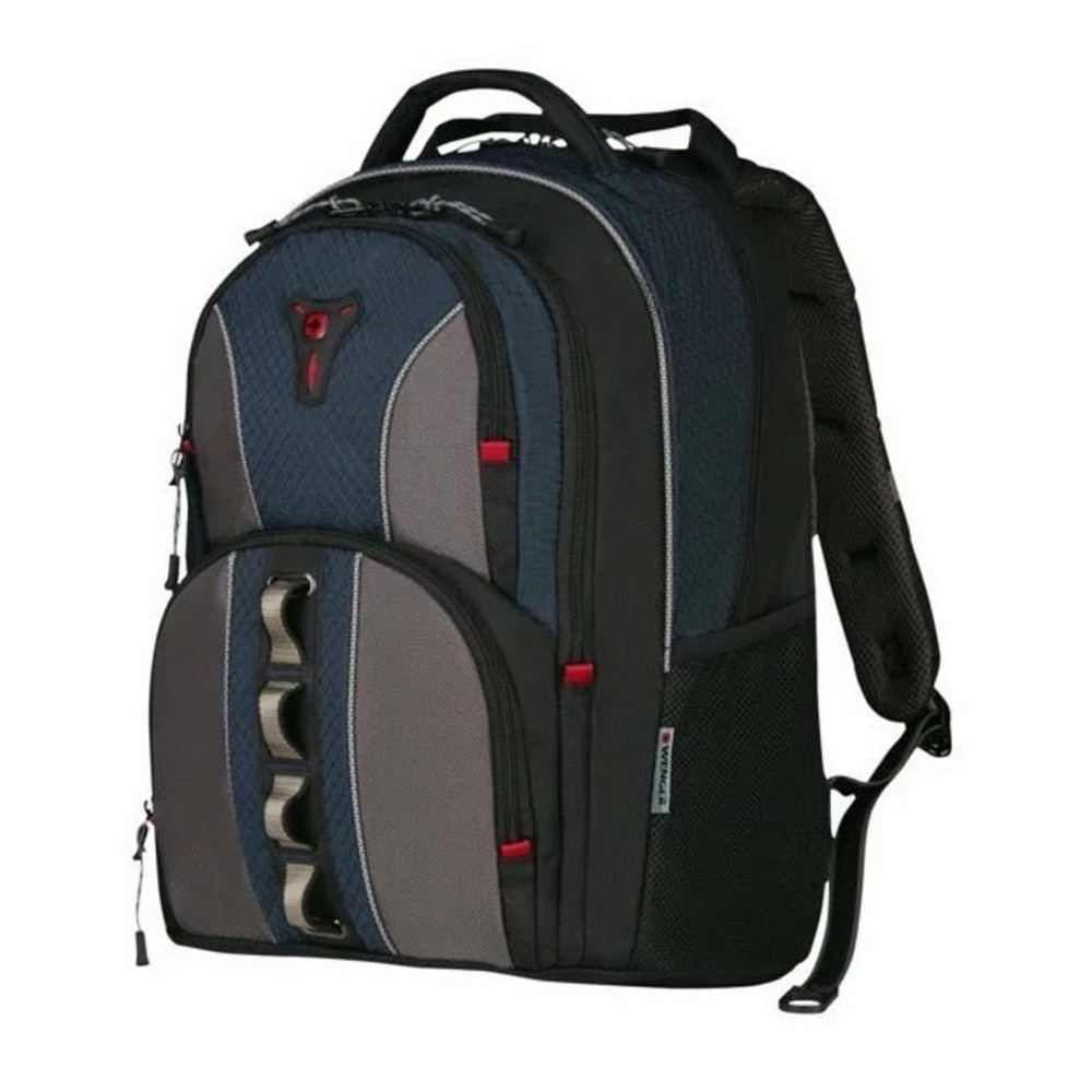 Wenger Swiss Cobalt 16 Laptop Backpack Blue Black GA-7343-06F00 27343060‎ NWT